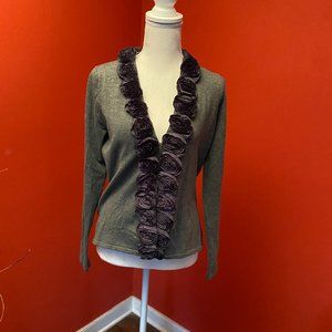 Fabulous Floral Detail Sweater